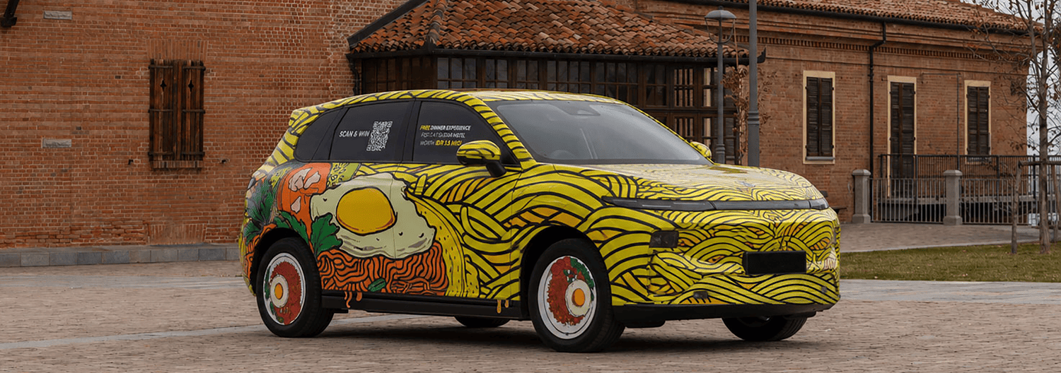 Penampakan Camouflage Car Leapmotor B10 Curi Perhatian di Jakarta, Hadirkan Giveaway Dinner Eksklusif untuk Publik